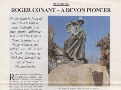 Roger Conant - A Devon Pioneer