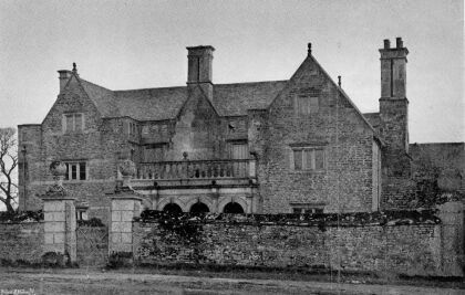 The Front Entrance, Hambleton Hall, Hambleton, 1910