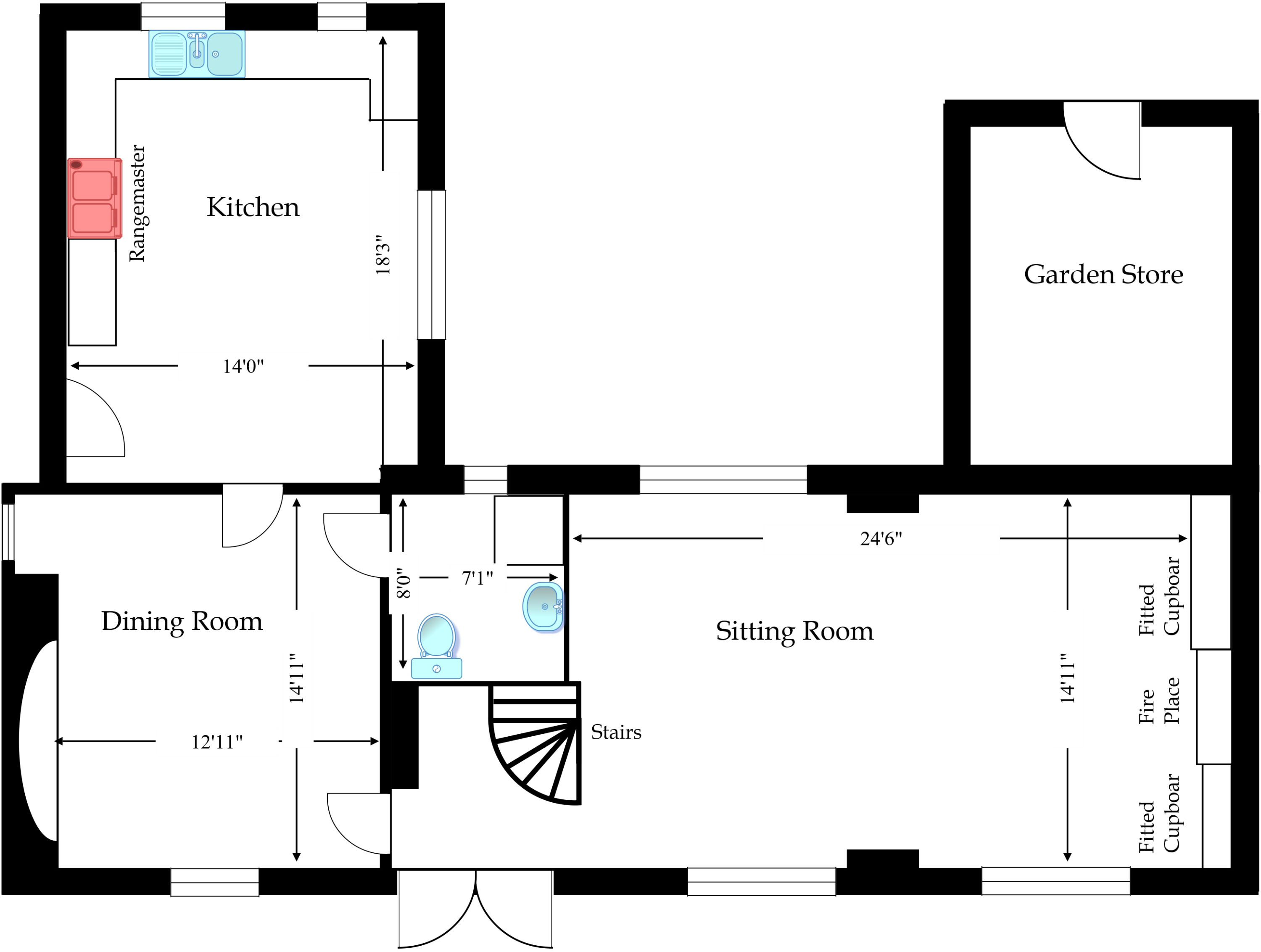 Baytree Ground Floor Layout Plan