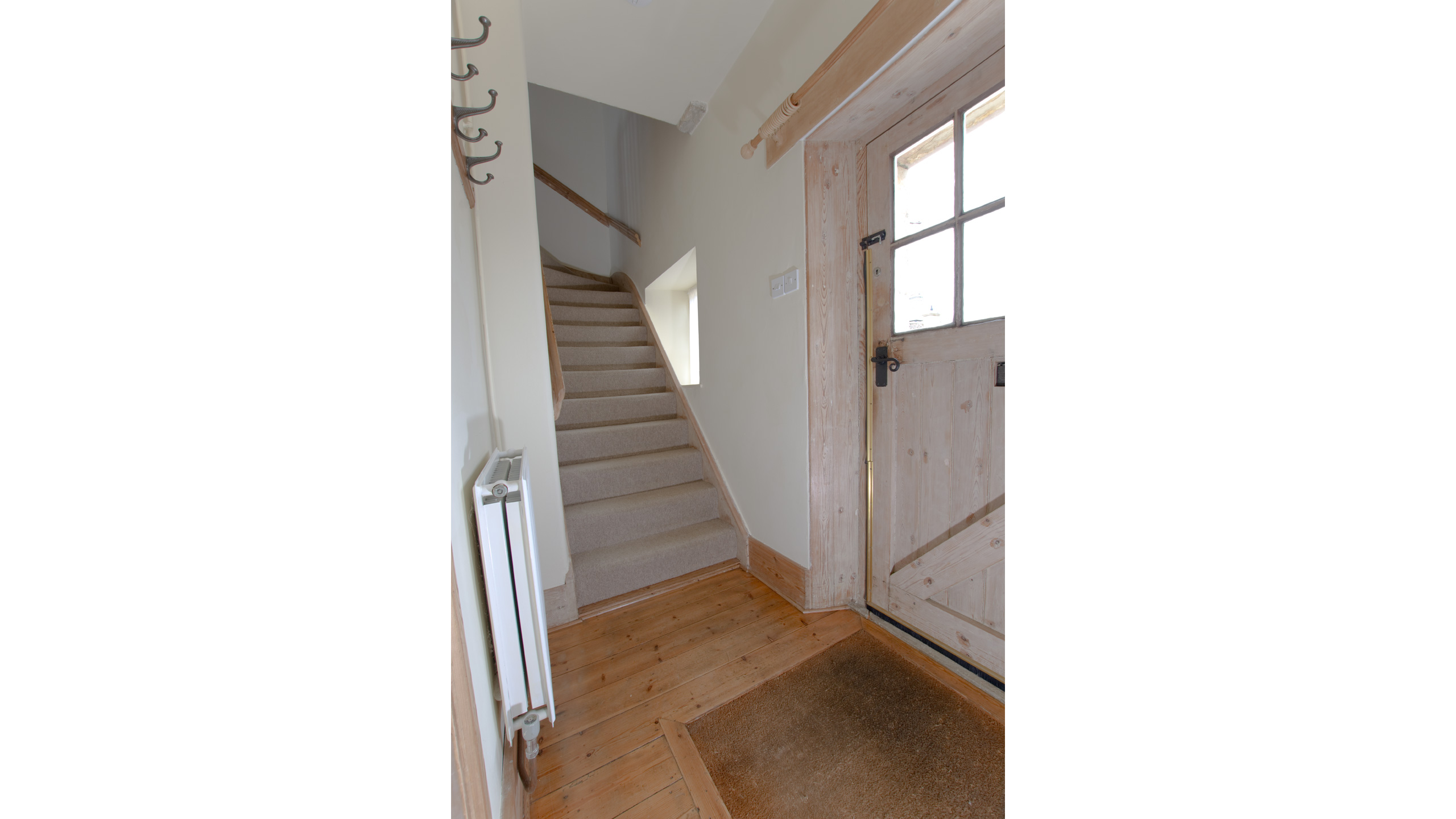 Gardeners Cottage Entrance Hallway & Stairs To Landing